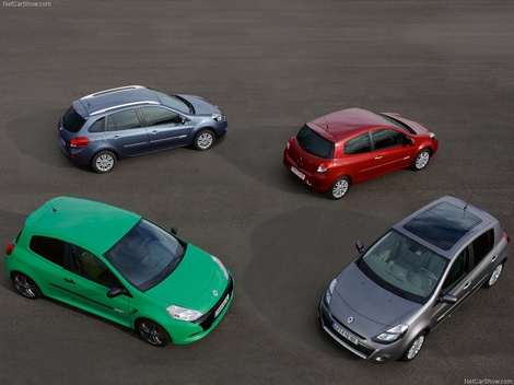 Renault Clio 2006 photo - фото Рено Клио 2009 модельного года