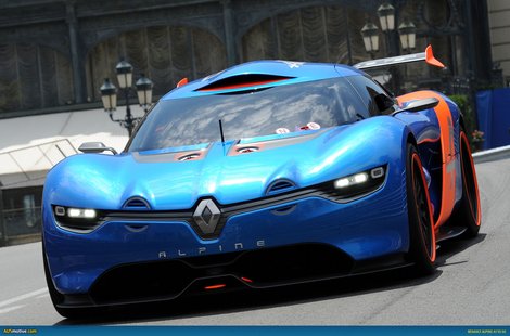суперкар Renault Alpine A110-50