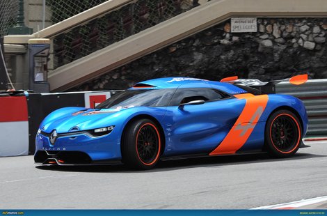 суперкар Renault Alpine A110-50