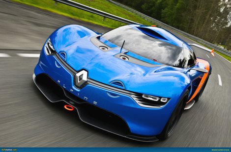 суперкар Renault Alpine A110-50