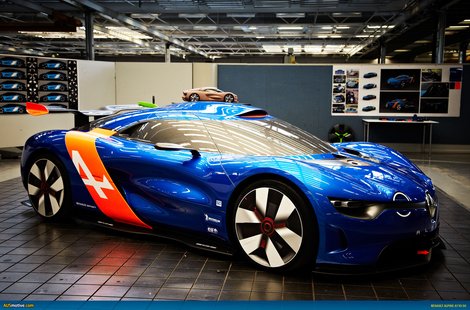 суперкар Renault Alpine A110-50