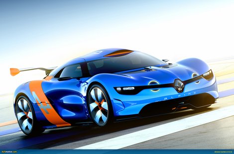 суперкар Renault Alpine A110-50