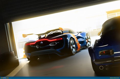 суперкар Renault Alpine A110-50