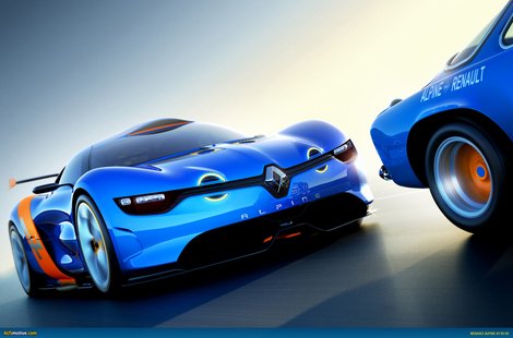 суперкар Renault Alpine A110-50
