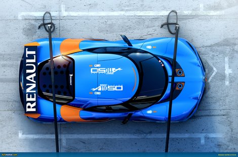 суперкар Renault Alpine A110-50