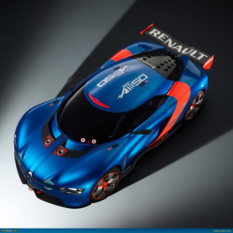 суперкар Renault Alpine A110-50