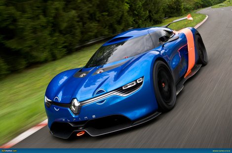 суперкар Renault Alpine A110-50