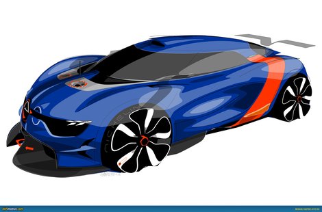 суперкар Renault Alpine A110-50