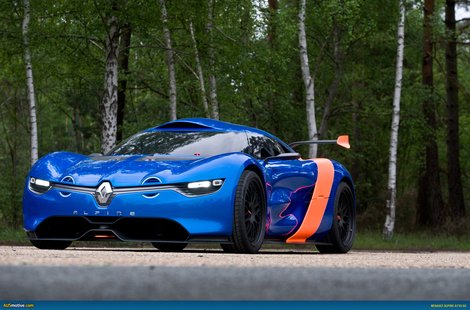 суперкар Renault Alpine A110-50