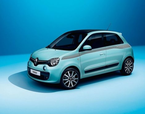 Сине-зеленый вариант окраски с параллельными линиями